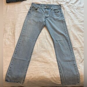 Men’s Levi's Light Blue 501 Jeans
